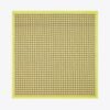 3d Checkered Logo Double-Sided Oversized Silk Square Scarf 3d Checkered Logo Double-Sided Oversized Silk Square Scarf