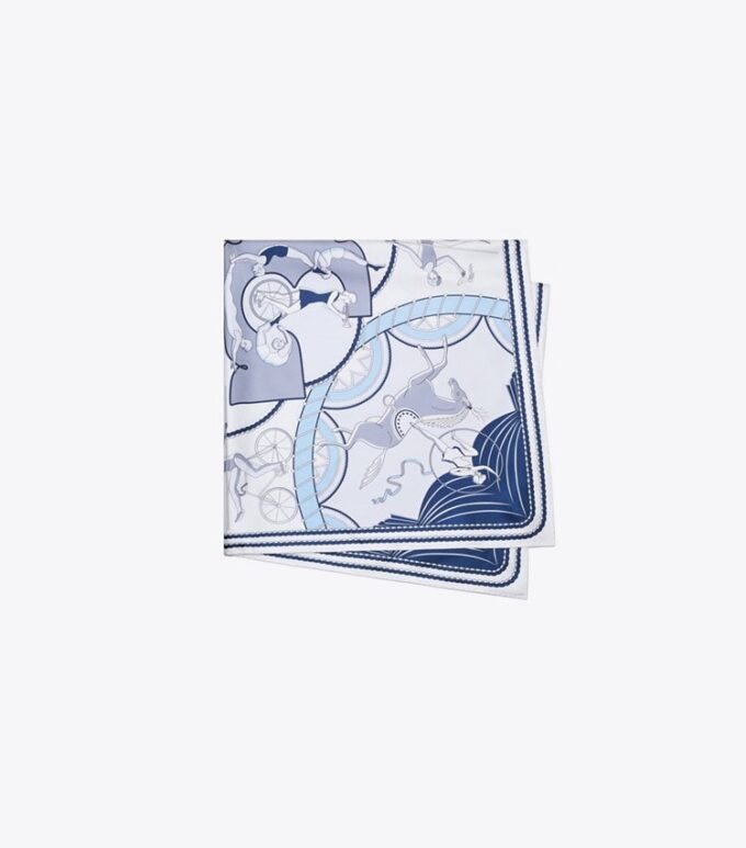 Aeronauts Double-Sided Silk Square Aeronauts Double-Sided Silk Square