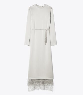 Asymmetric Crepe Dress
