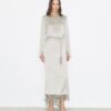 Asymmetric Crepe Dress