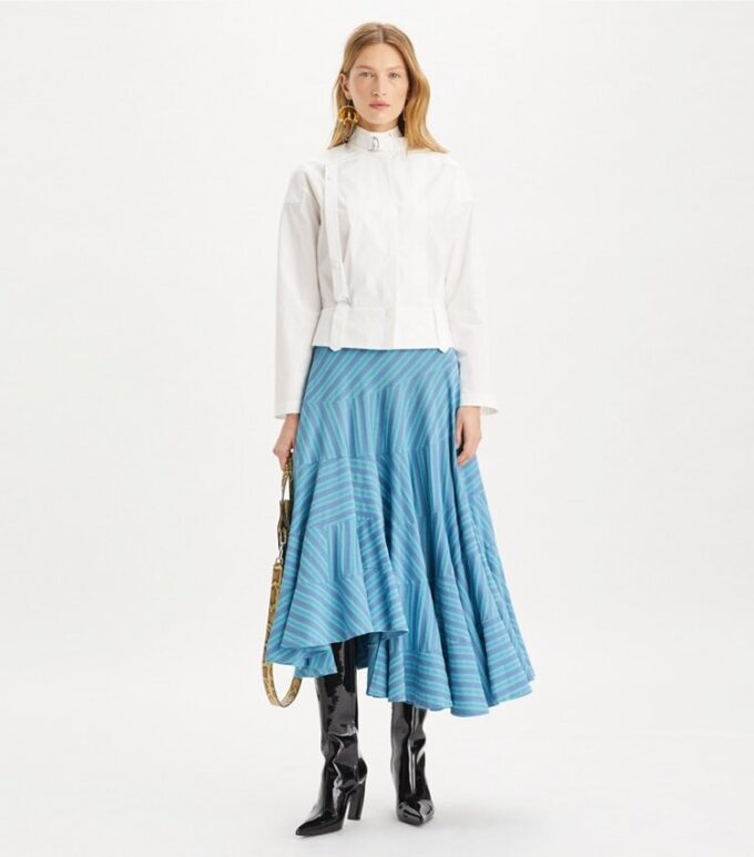 Asymmetric Jersey Skirt Asymmetric Jersey Skirt