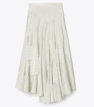 Asymmetrical Viscose Skirt