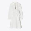 Balloon Sleeve Cotton Tunic Dress Balloon Sleeve Cotton Tunic Dress