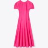 Balloon Sleeve Linen Dress Balloon Sleeve Linen Dress