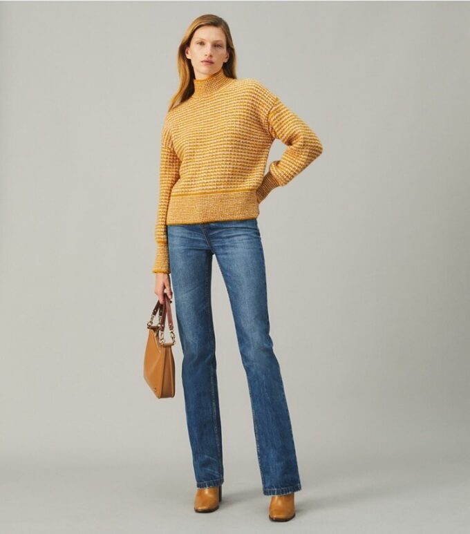 Balloon Sleeve Turtleneck Sweater Balloon Sleeve Turtleneck Sweater