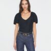 Balloon Sleeve Viscose Top Balloon Sleeve Viscose Top