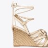 Basket-Weave Espadrille Wedge Basket-Weave Espadrille Wedge