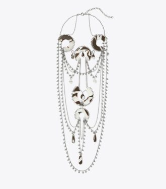Bead And Resin Necklace