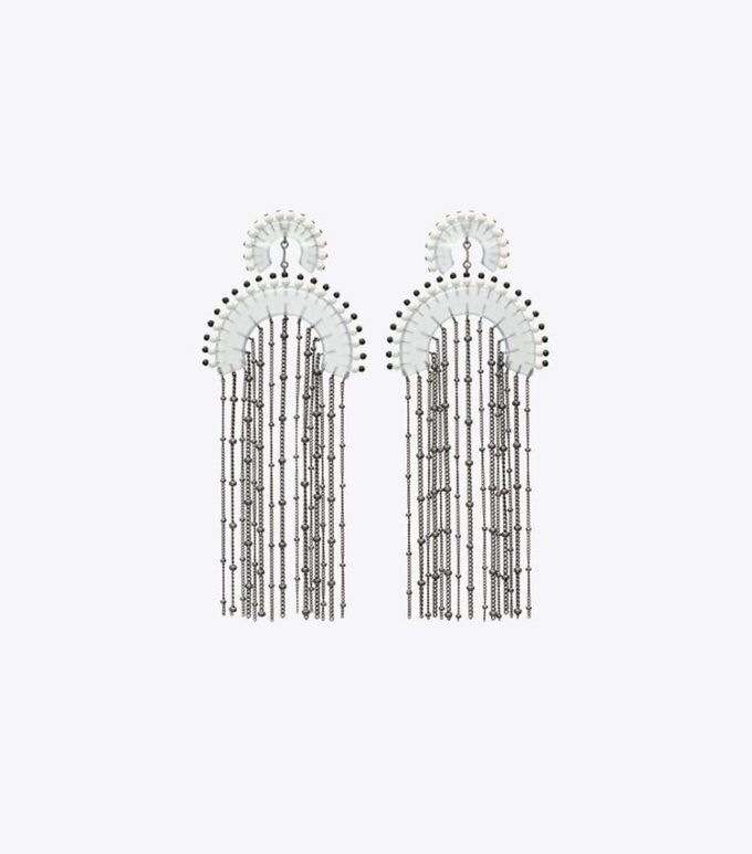 Beaded Fringe Earrings Beaded Fringe Earrings