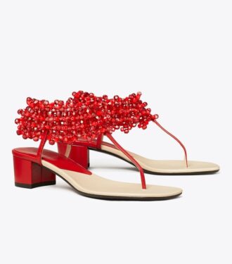 beaded heeled sandal 1 1 330x375 - Beaded Heeled Sandal