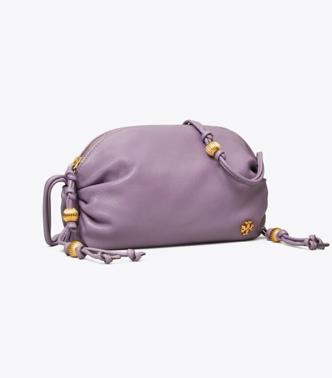 Beaded Strap Soft Mini Crossbody