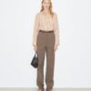 Bell-Sleeve Cotton Shirt Bell-Sleeve Cotton Shirt