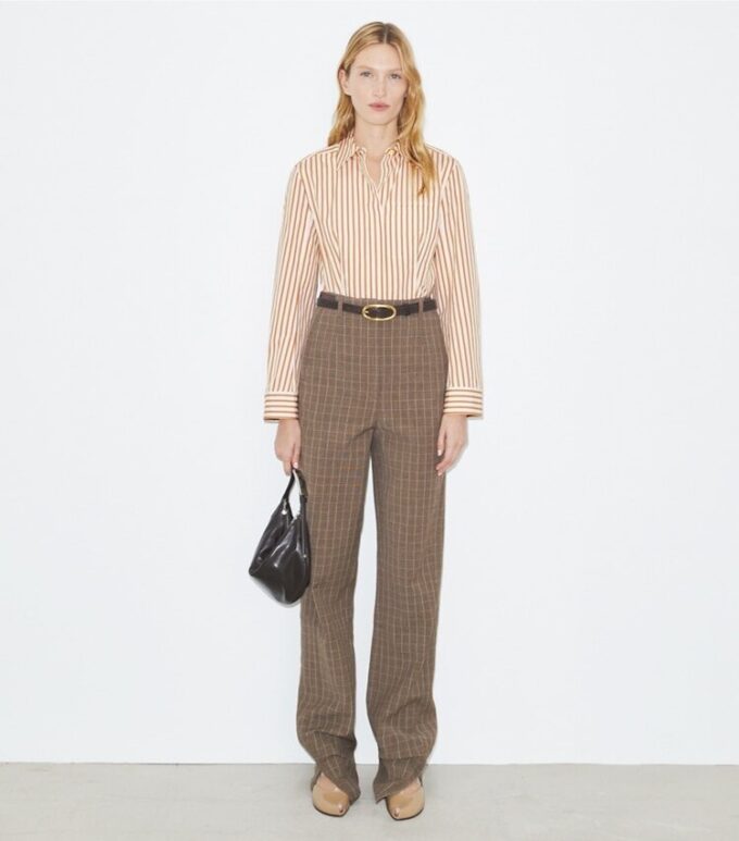 Bell-Sleeve Cotton Shirt Bell-Sleeve Cotton Shirt