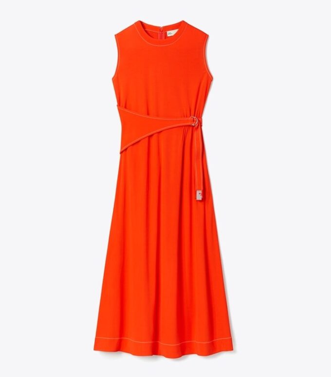 Belted Jersey Dress Belted Jersey Dress
