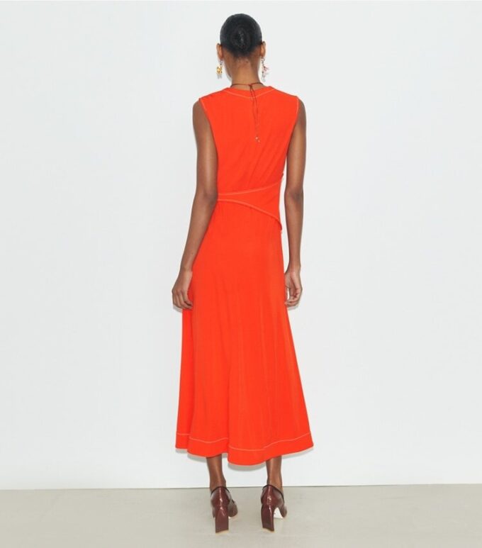 Belted Jersey Dress Belted Jersey Dress