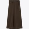 Belted Jersey Skirt Belted Jersey Skirt