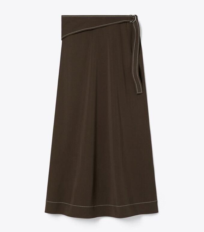 Belted Jersey Skirt Belted Jersey Skirt
