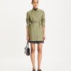 Belted Twill Coat Belted Twill Coat