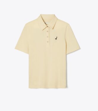 Birdie-Embroidered Cotton Polo