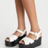 Bombe Cross-Strap Platform Sandal