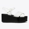Bombe Cross-Strap Platform Sandal