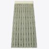 Box Pleated Jacquard Skirt Box Pleated Jacquard Skirt