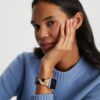 Braided Band For Apple Watch®, Cream/Black Leather, 38 Mm – 40 Mm Braided Band For Apple Watch®, Cream/Black Leather, 38 Mm – 40 Mm