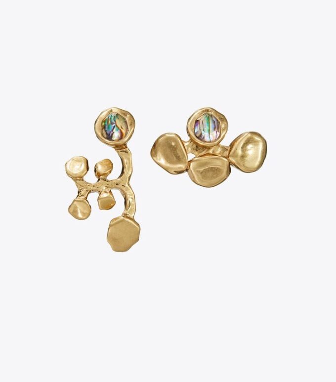 Brutalist Mismatched Earrings Brutalist Mismatched Earrings