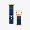 Buddy Bangle Band For Apple Watch®, Gold-Tone/Navy, 38 Mm X 40 Mm Buddy Bangle Band For Apple Watch®, Gold-Tone/Navy, 38 Mm X 40 Mm