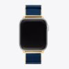 Buddy Bangle Band For Apple Watch®, Gold-Tone/Navy, 38 Mm X 40 Mm Buddy Bangle Band For Apple Watch®, Gold-Tone/Navy, 38 Mm X 40 Mm