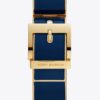 Buddy Bangle Band For Apple Watch®, Gold-Tone/Navy, 38 Mm X 40 Mm Buddy Bangle Band For Apple Watch®, Gold-Tone/Navy, 38 Mm X 40 Mm