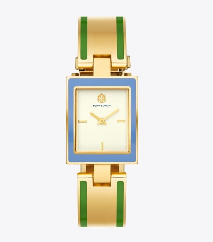 Buddy Bangle Watch, Gold-Tone/Multi-Color Stainless Steel, 26 X 32 Mm Buddy Bangle Watch, Gold-Tone/Multi-Color Stainless Steel, 26 X 32 Mm