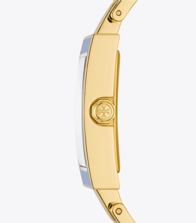 Buddy Bangle Watch, Gold-Tone/Multi-Color Stainless Steel, 26 X 32 Mm Buddy Bangle Watch, Gold-Tone/Multi-Color Stainless Steel, 26 X 32 Mm