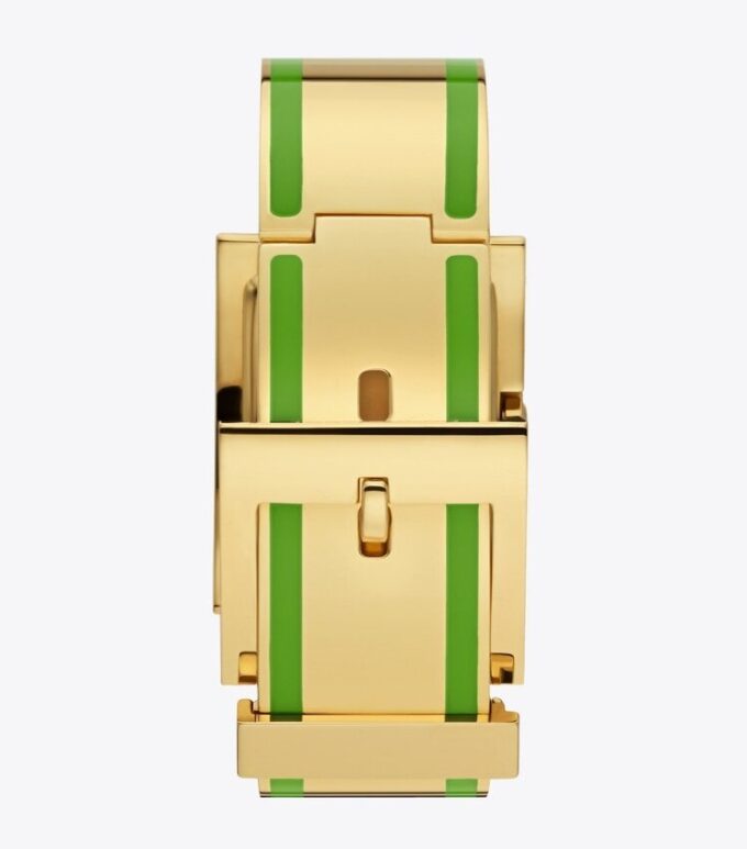 Buddy Bangle Watch, Gold-Tone/Multi-Color Stainless Steel, 26 X 32 Mm Buddy Bangle Watch, Gold-Tone/Multi-Color Stainless Steel, 26 X 32 Mm