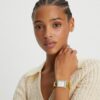 Buddy Bangle Watch, Gold-Tone/Multi-Color Stainless Steel, 26 X 32 Mm Buddy Bangle Watch, Gold-Tone/Multi-Color Stainless Steel, 26 X 32 Mm