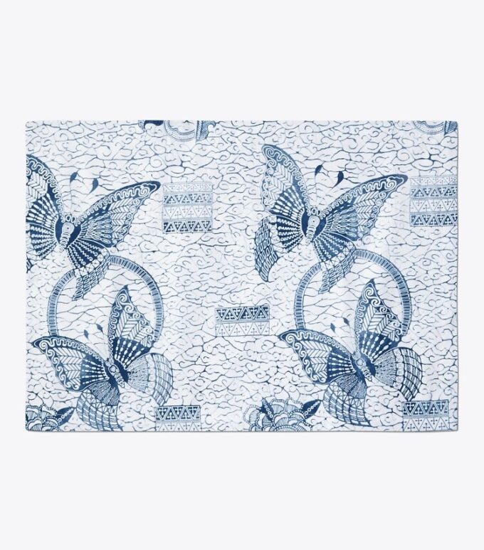 Butterfly Batik Placemat, Set Of 4 Butterfly Batik Placemat, Set Of 4