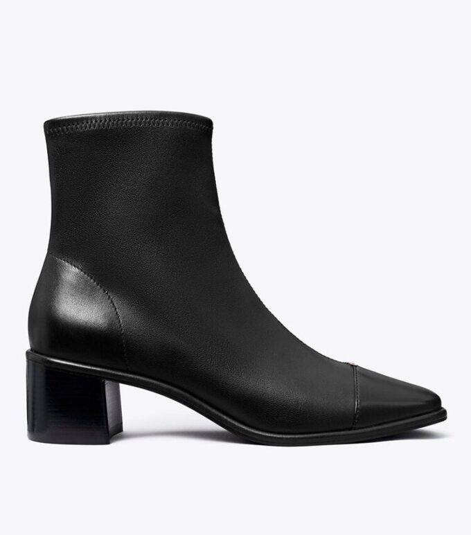 Cap-Toe Low-Heel Ankle Boot Cap-Toe Low-Heel Ankle Boot