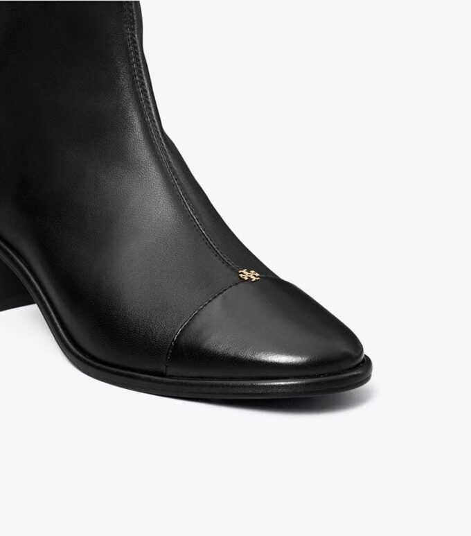 Cap-Toe Low-Heel Ankle Boot Cap-Toe Low-Heel Ankle Boot