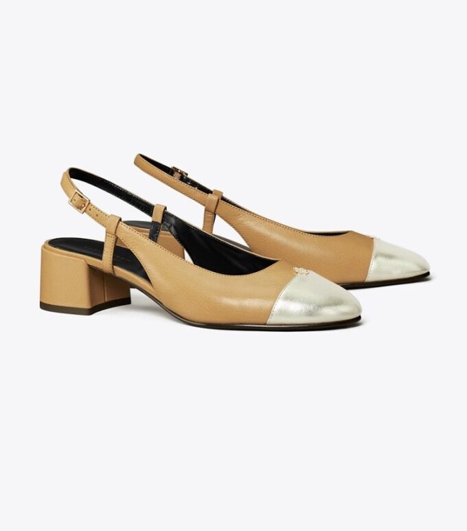 Cap-Toe Slingback Pump Cap-Toe Slingback Pump
