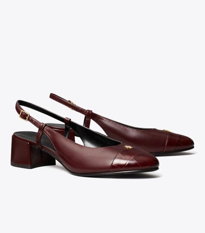 Cap-Toe Slingback Pump Cap-Toe Slingback Pump