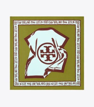 Ceci N’Est Pas Un Foulard Silk Neckerchief