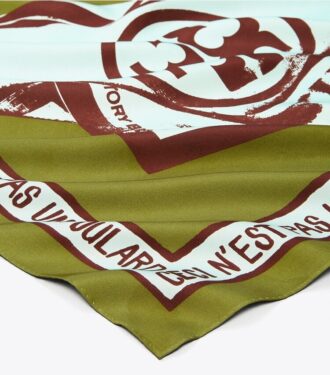 Ceci N’Est Pas Un Foulard Silk Neckerchief