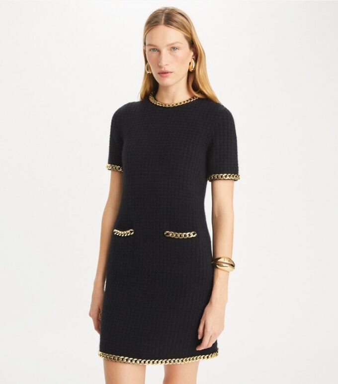 Chain Wool Dress Chain Wool Dress