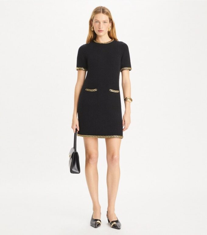 Chain Wool Dress Chain Wool Dress