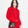 Charlie Croc-Embossed Shoulder Bag Charlie Croc-Embossed Shoulder Bag