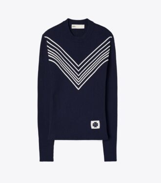 Chevron Viscose Sweater