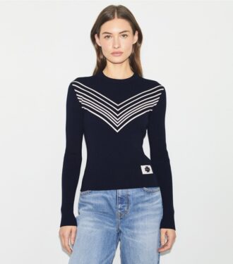Chevron Viscose Sweater