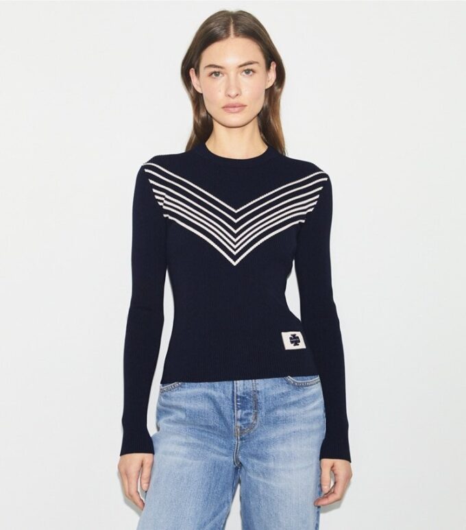 Chevron Viscose Sweater Chevron Viscose Sweater