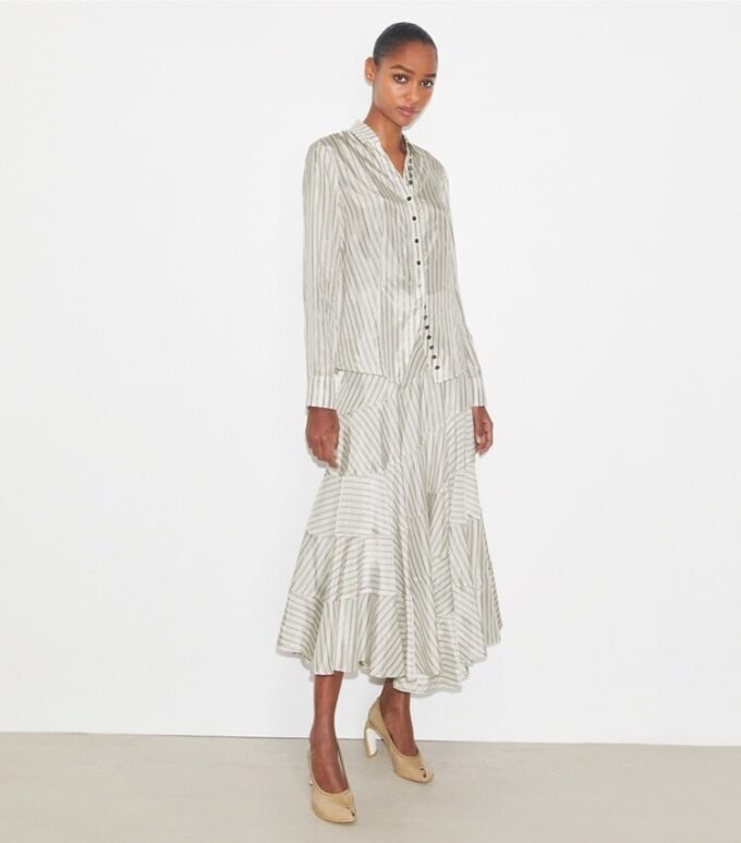 Asymmetrical Viscose Skirt Asymmetrical Viscose Skirt