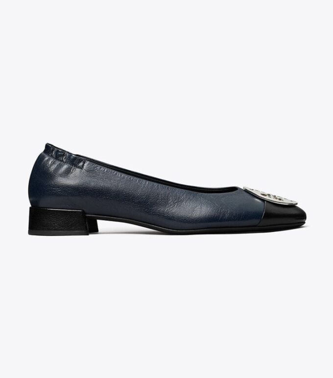 Claire Cap-Toe Heel, Wide Claire Cap-Toe Heel, Wide